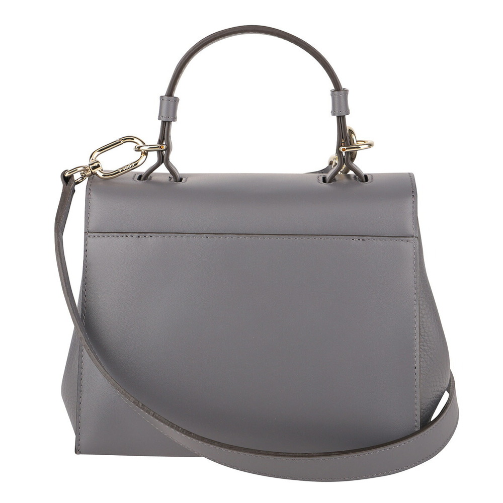 Furla Gray Emma Handbag